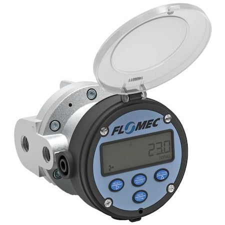 Flomec OM015A001-822R5G - Electronic Flowmeter,1/2",FNPT,2.68" L
