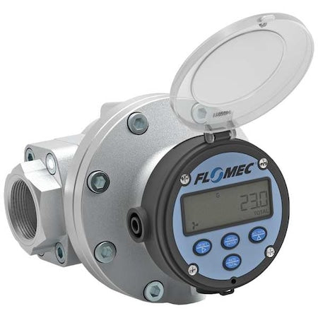 Flomec OM040A001-822R5G - Electronic Flowmeter,1 1/2",FNPT,6.9" L