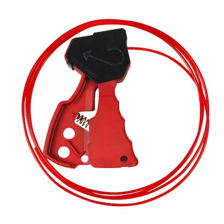 Brady 149267 - Cable Lockout Device,8 ft.,Nylon Cable