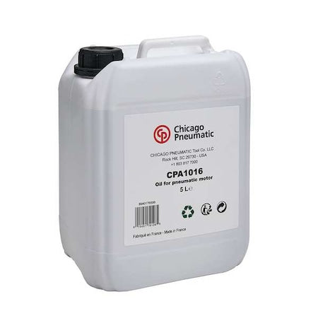 Chicago Pneumatic 8940176599 - Lubricant, 1.32 gal, Bottle, Mineral Base, Yellow