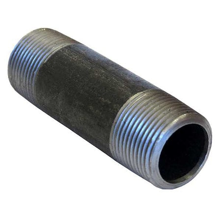 Beck 0330506205 - Pipe Nipple,Steel,1/4",NPTx NPT,41/2"