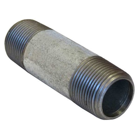 Beck 0331509802 - Pipe Nipple,Steel,3/8",NPTx NPT,2"