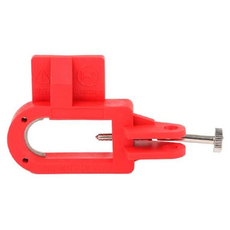 Zing 7803 - Circuit Breaker Lockout,Red,4-1/2" L