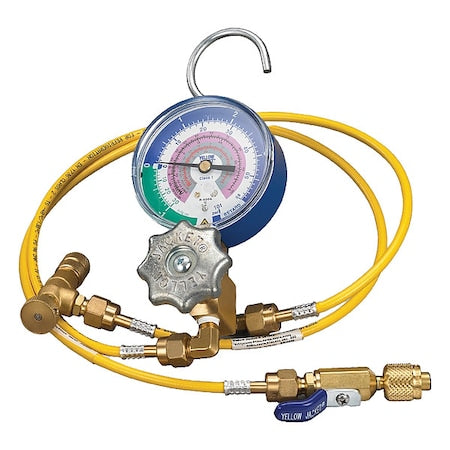 Yellow Jacket 61004 - Manifold Gauge Set,2 ft L,3 1/8 in Gauge