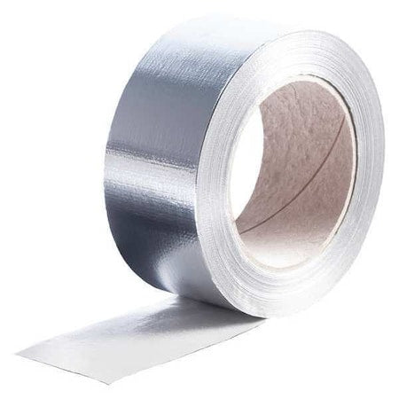 Techflex TST4.00SV - Fiberglass Tape,Aluminum,4"