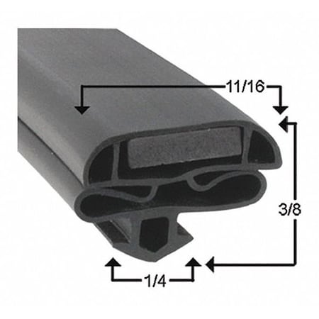 Anthony 02-14799-0001 - Door Gasket,28-7/8" x 72-7/8"