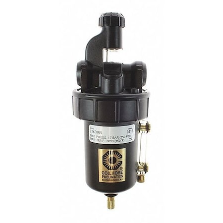 Coilhose Pneumatics L140MB - Lubricator GP Series W/Metal Bowl 1/4"