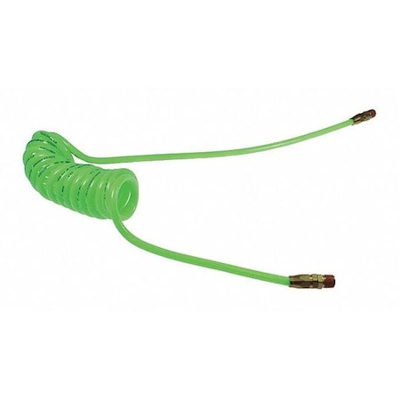 Coilhose Pneumatics PR12-15B-G - Flexcoil 0.467" ID x 15 Swivel Reuse Green