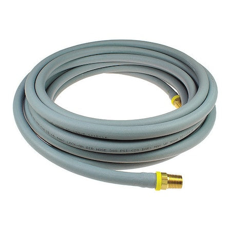 Coilhose Pneumatics L14R100N - Lock-On Hose 1/4" ID x 100' 1/4" MPT