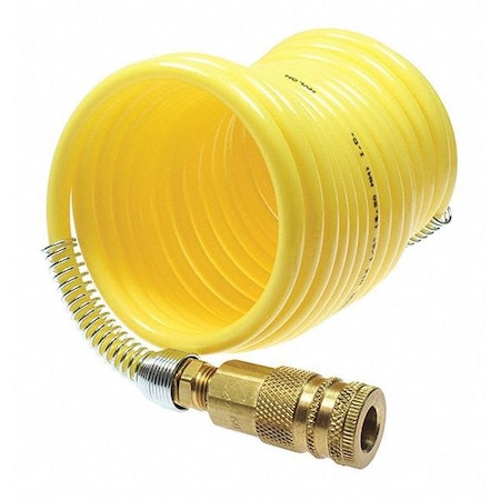 Coilhose Pneumatics 580-N38-25A - Nylon Recoil 3/8" ID x 25' W/3/8" Coupler