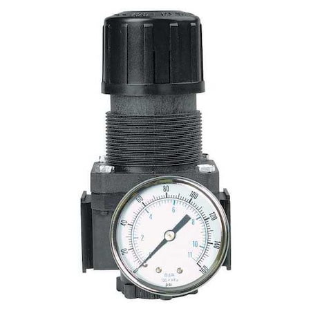 Arrow Pneumatics R374G - Mid Flow Regulator,3 Pos Knob,1/2"