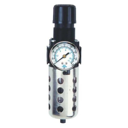 Arrow Pneumatics B752G - Filter/Regulator,Poly Bowl,1/4"