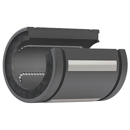 Pbc Linear IPS08-OP - Ball Bearing, Bushing, Open, Bore 1/2"