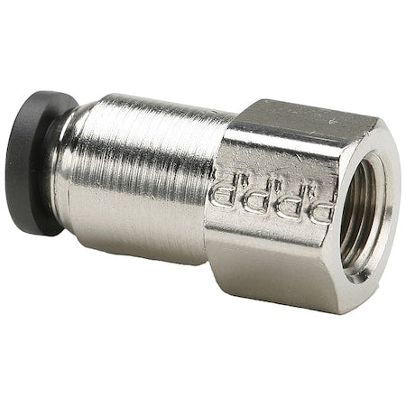 Parker 66PLP-5-2 - Push-to-Connect Fitting, Brass, Silver
