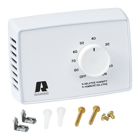 Ranco J10-810 - Humidity Controller,20-80%,24/60 VAC,SPST