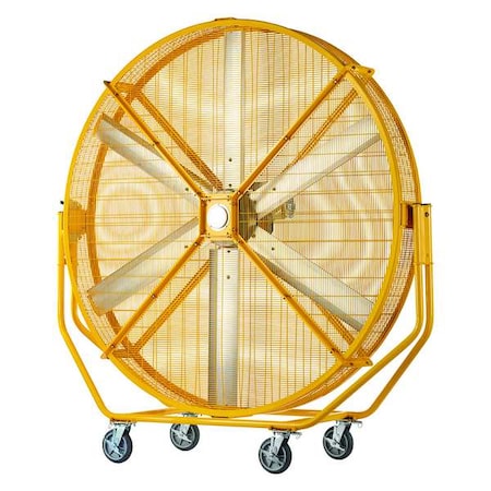 Big Ass Fans F-AG2-0801 - High Visibility Industrial Fan, 8 ft. Portable Floor Fan (F-AG2-0801)