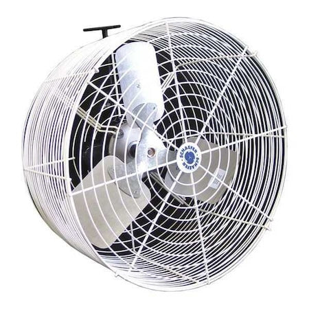 Schaefer GVK20 - Standard Duty Industrial Fan, Wall Mount, 20 in Blade Dia, 115/230 V, 5,470 cfm, Non-Oscillating