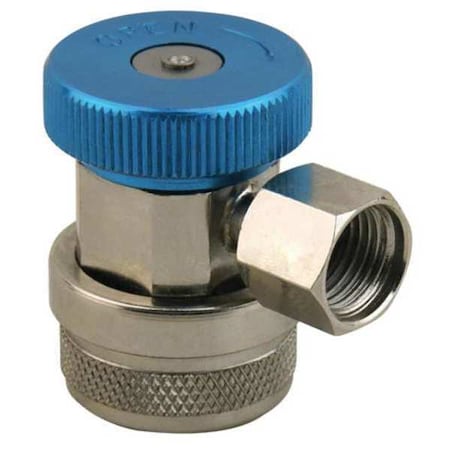 N/A 6AWR2 - Automotive Service Connector, Blue, Low, Connection Size: 14mm Female Side Port