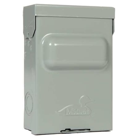Midwest U035F2 - Fusible, Disconnect Switch, General Duty, 240 V, DPST, NEMA 3 R
