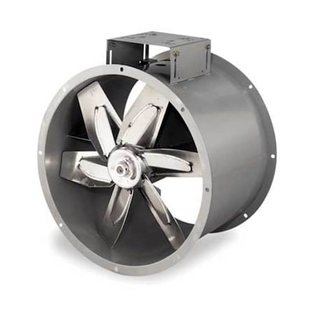 Dayton 7E624 - 30" Tubeaxial Fan w/ Motor & Drive Pkg, -VAC