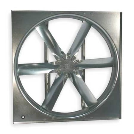 Dayton 7CC68 - Supply Fan w/Drive Package, Standard Duty, 115/208-230 V AC, 48 in Blade Dia, 1-1/2 HP