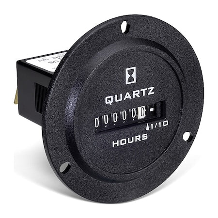 Trumeter 732-0014 - Hour Meter,Round,2",50 Hz