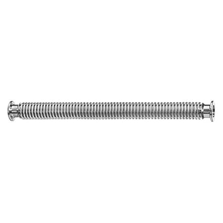 ZUSA-TF-VAC-98 - Flexible Hose for Vacuum Fitting, 12" L, 1/1/2" Tube