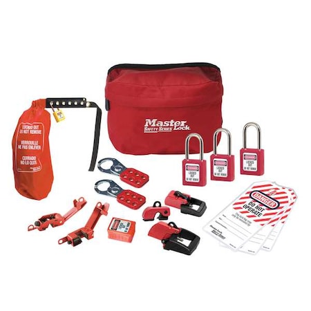 Master Lock S1010E410KAPRE - Compact Safety Lockout Pouch, Electrical
