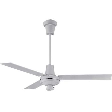 Qmark 56001HP - Commercial Ceiling Fan, 56 in Blade Dia, 3 Blades, Variable Speeds, 120 V AC, White