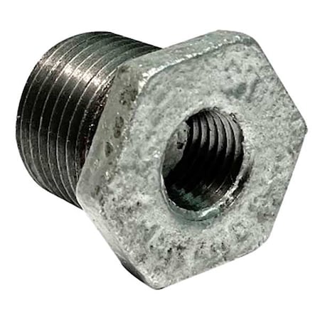 783YD9 - Hex Bushing Hex Bushing, Malleable Iron, Class 150