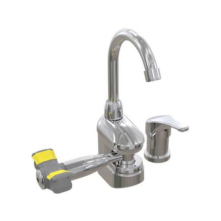 Bradley S19-505M - Plumbed Eyewash, Brass, Silver, For Use With, Emergency Eyewash
