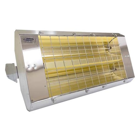 Fostoria H-30-342-THSS - Infrared Quartz Electric Heater, 1 Phase, Stainless Steel, 277 V AC