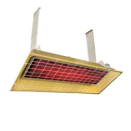 Fostoria P95-FSS-3 - Infrared Overhead Electric Heater, 1, 3 Phase, Aluminum, 480 V AC