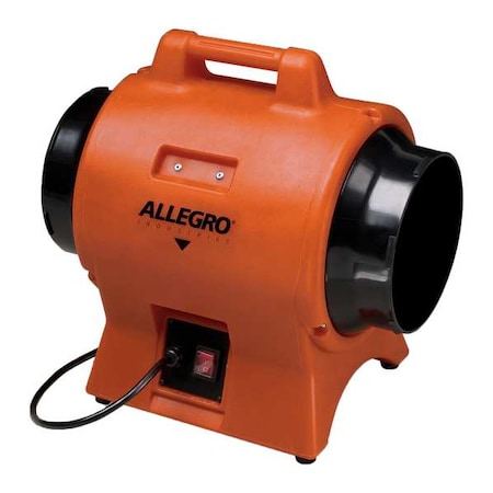 Allegro Industries 9539-08 - Confined Space Blower,Blk/Orng/Yell,12.5"W