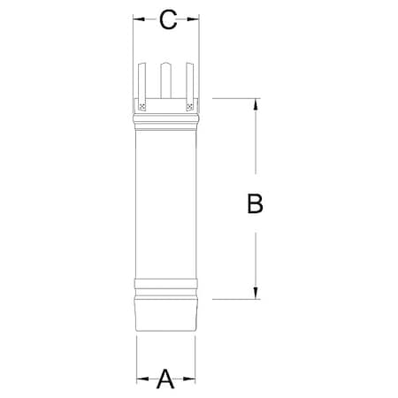 Heatfab 9402-316 - Gas Vent Pipe