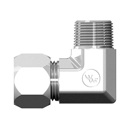 Weatherhead 7405X08X06 - Elbow, Steel, Comp. 1/2 in, MNPT 1/2 in