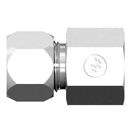 Weatherhead 7255X06X06 - Strt, Steel, Comp. 3/8 in, FNPT 1/4 in