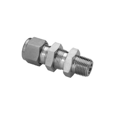 Ham-Let 774LM SS 12MMX 3/8 - Strt, SS, Comp. 12 mm, MNPT 1/4 in