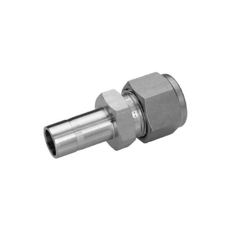 Ham-Let 767LT SS 12MMX 1/2 - Strt, SS, Comp. 12 mm, Comp. 3/8 in