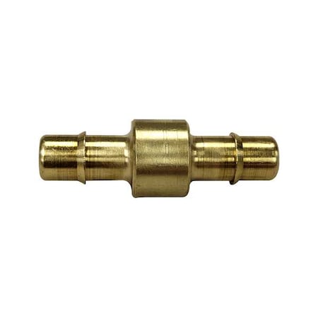 Mem-Co C1 - Strt,Brass,Barbed1/16",Barbed1/16",PK10