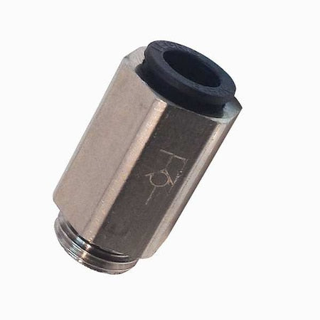 Legris 3391 04 10 - Strt, Brass, BSPP 1/8 in, Push-Fit 4 mm