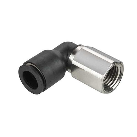 Legris 3009 56 18 - Fractional Push-to-Connect Fitting, Nylon, Black