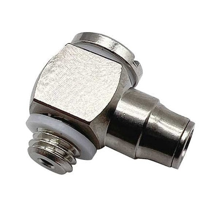 Legris 3218 03 09 - Metric Push-to-Connect Fitting, Brass, Silver