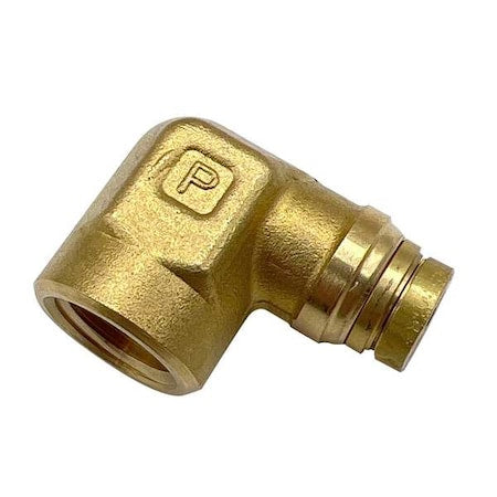 Parker 170PTCNS-4-2 - Push-to-Connect, Threaded Brass DOT Push-to-Connect Fitting, Brass