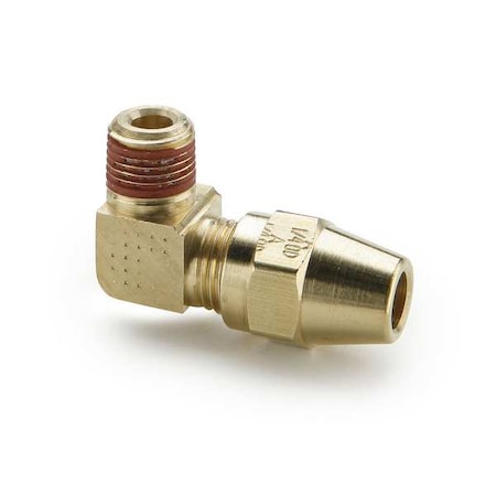 Parker VS269AB-8-4 - Elbow, Brass, Comp. 1/2 in, MNPT 1/2 in