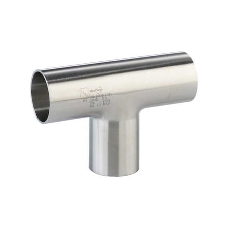 Maxpure TE7WWW6L6.0-PL - Tee, SS, Orbital Weld 6 in