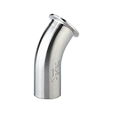 Maxpure TE2KC6L1.0-PD - 45 Elbow,SS,Orbital Weld1",Clamp1"