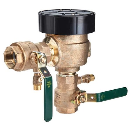Watts 1 1/4 LF800M4-FR - Backflow Preventer,Size 1 1/4",150 psi
