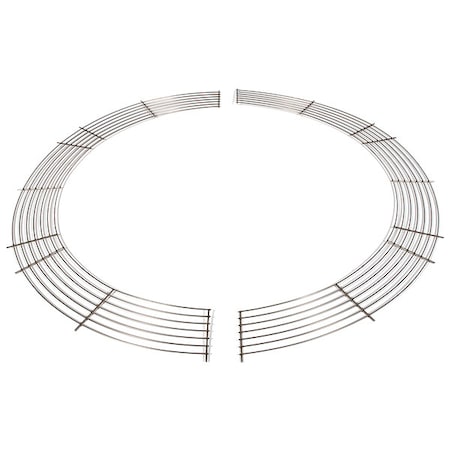 Dayton BS KIT-CUBE36 - Birdscreen Kit,3/4 in Wire Spacing,SS