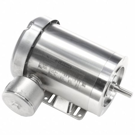 Leeson 119511.00 - Three-Phase Washdown Motor, 1 hp HP, 56 C Frame, 230/460 V AC Voltage, 1,760 RPM Nameplate RPM